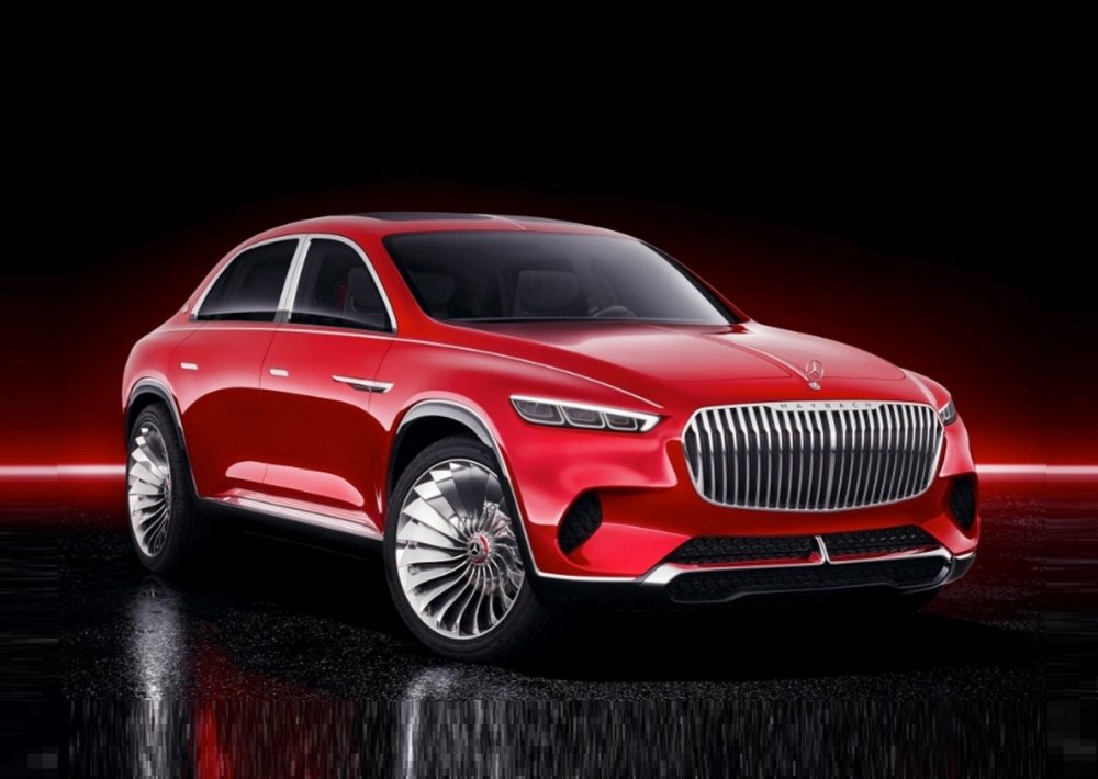 Роскошный внедорожный седан Mercedes-Maybach: золото и чайник в салоне - «Mercedes-Maybach»
