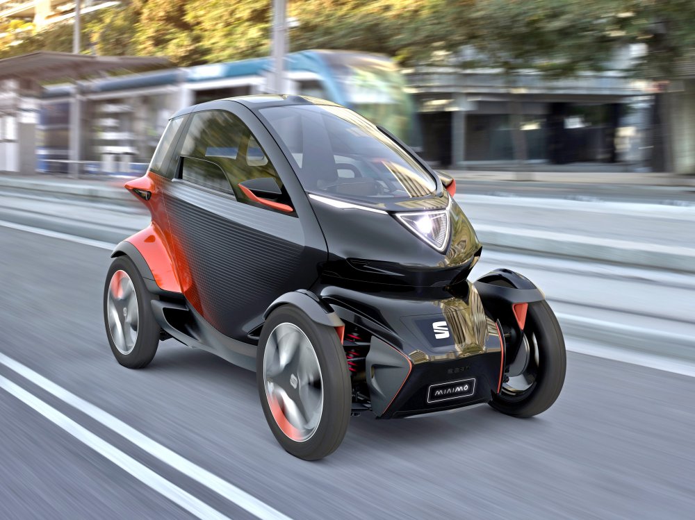 Seat Minimo: попытка переосмысления провального Renault Twizy - «SEAT»