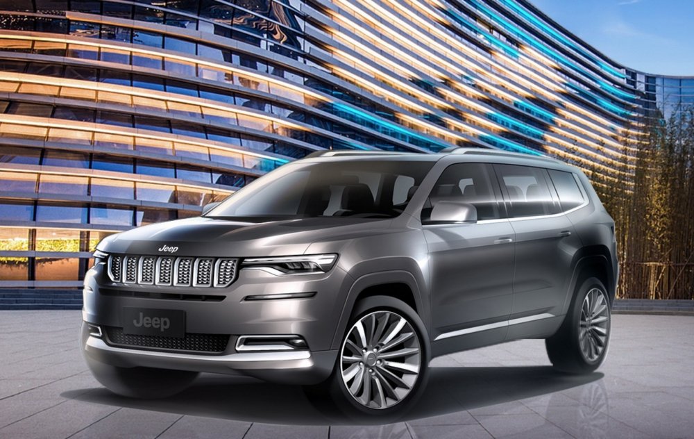 Серийный Jeep Grand Commander: официальные изображения и видео - «Jeep»