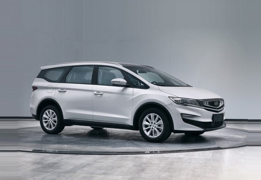 Серийный компактвэн Geely показался на новых фото - «Geely»