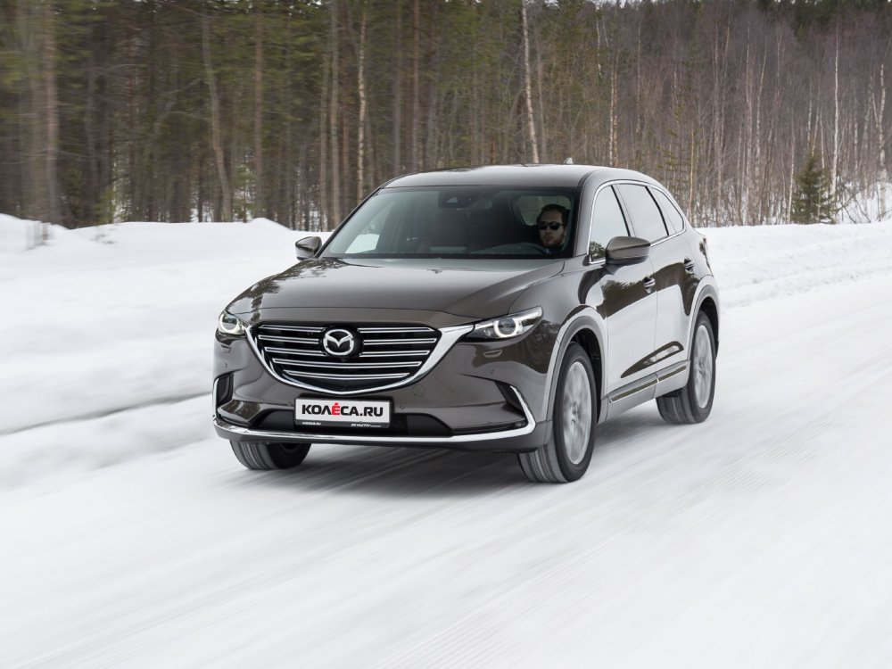 Совсем другой полюс: тест-драйв обновлённого кроссовера Mazda CX-9 - «Тест-драйв»