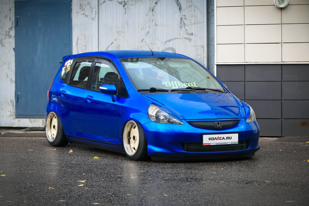 Спасенный из наводнения: тюнинг Honda Jazz - «Тюнинг»