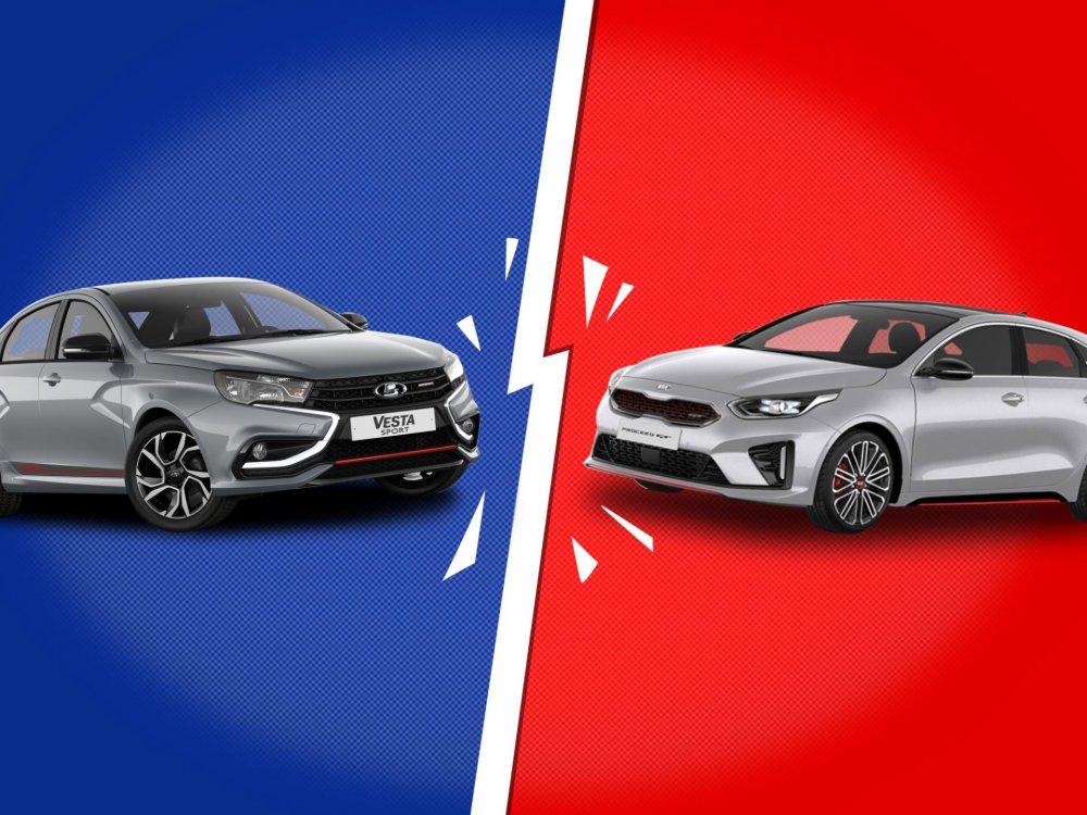 Тест: что тебе больше подходит, Lada Vesta Sport или Kia ProCeed? - «Kia»