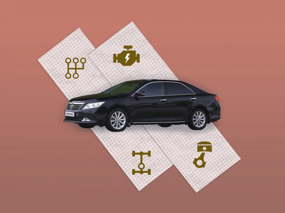 Toyota Camry XV50 с пробегом: правда качественные электрика с ходовой и слишком мощный V6 - «Toyota»