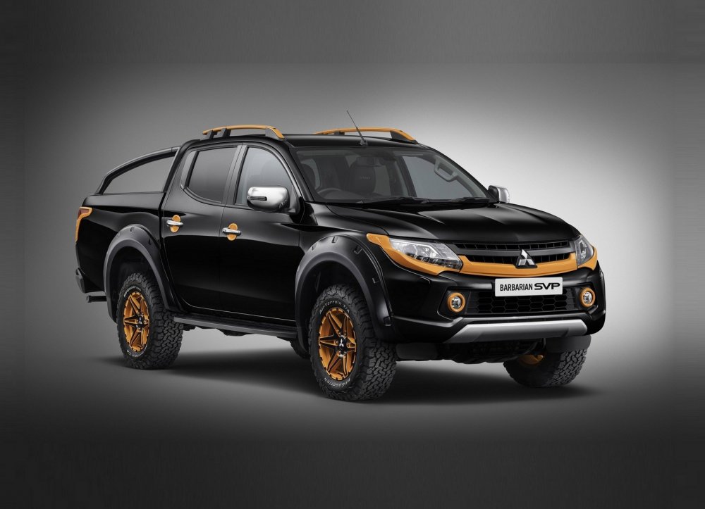 У Mitsubishi L200 появилась еще одна «варварская» спецверсия - «Mitsubishi»