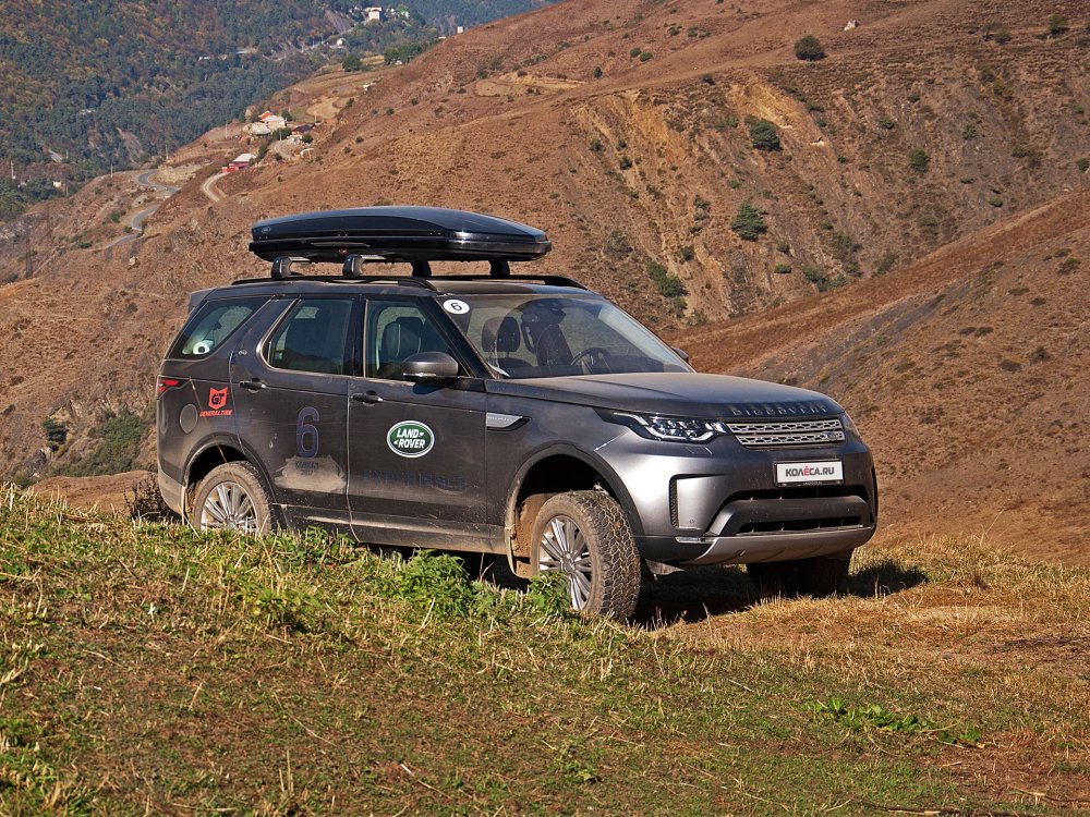 В краю гор и башен: экспедиционный тест-драйв Land Rover Discovery 5 - «Land Rover»