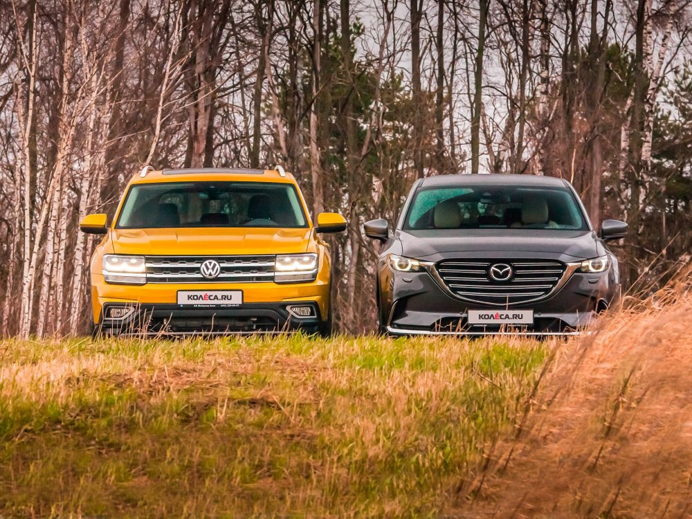 Volkswagen Teramont против Mazda CX-9: что бы выбрали вы? - «Mazda»