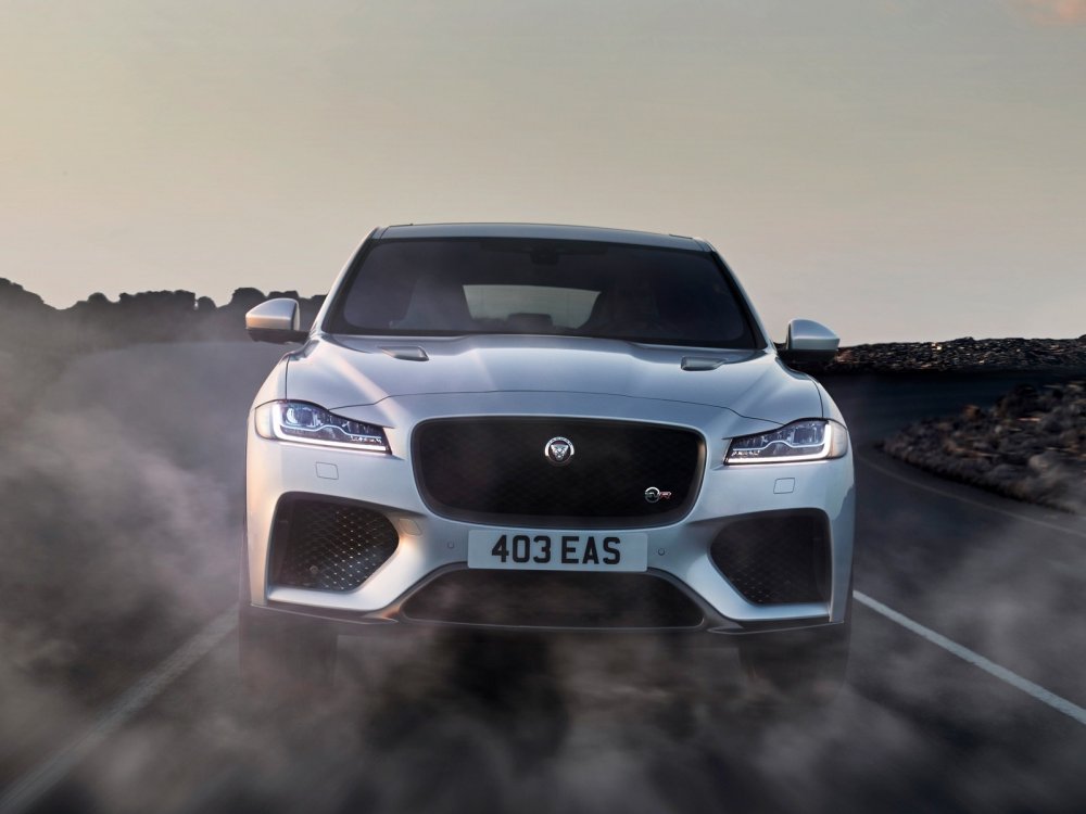 «Заряженный» Jaguar F-Pace SVR получил 550-сильный мотор - «Jaguar»