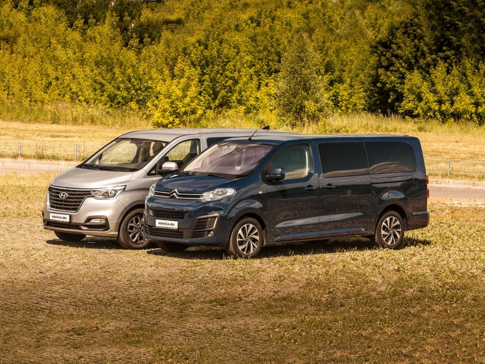 Звезда с звездою говорит… Тест-драйв Citroen SpaceTourer и Hyundai H1 - «Citroen»