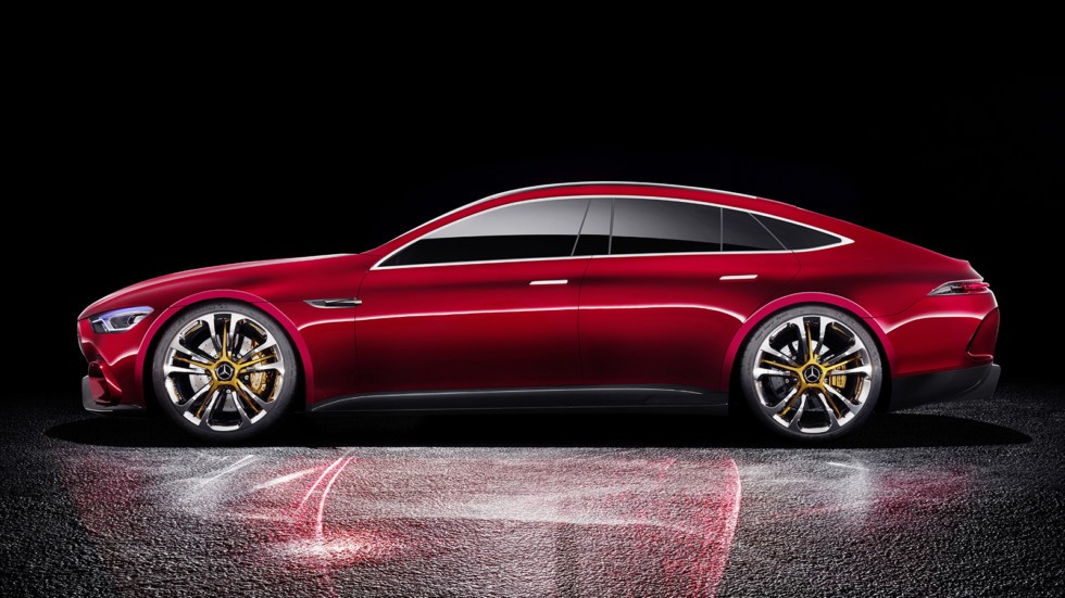 Mercedes-AMG GT Sedan показался на новых фото - «Mercedes-AMG»