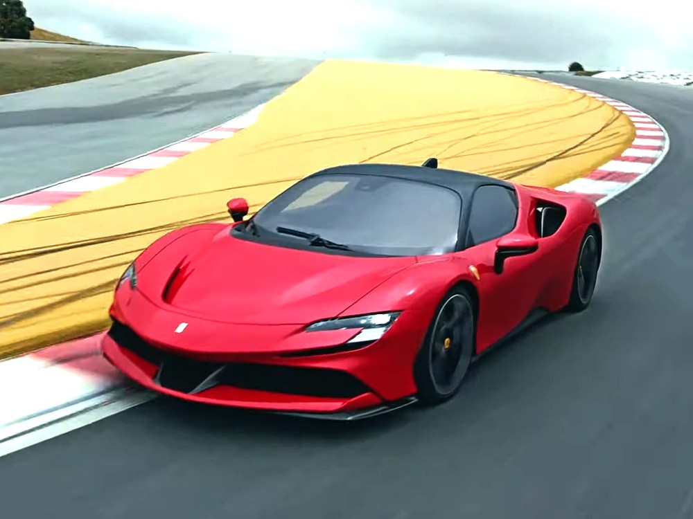 Назад на переднем приводе: представлен 1000-сильный гиперкар Ferrari SF90 Stradale - «Ferrari»