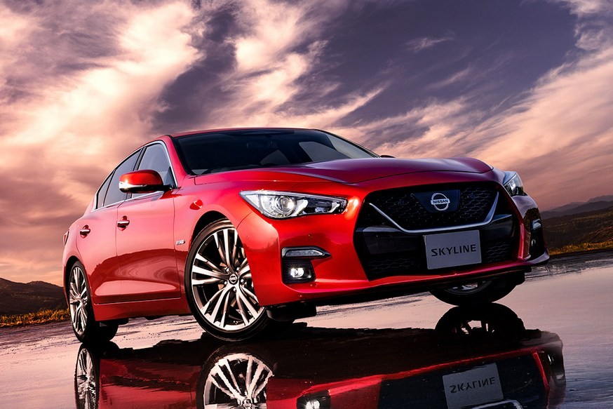 Nissan Skyline обновился раньше исходного Infiniti Q50: руки на руле теперь можно не держать - «Infiniti»