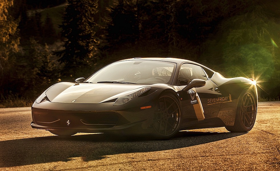 Новые кованые диски Brixton Forged представлены на Ferrari 458. - «Ferrari»