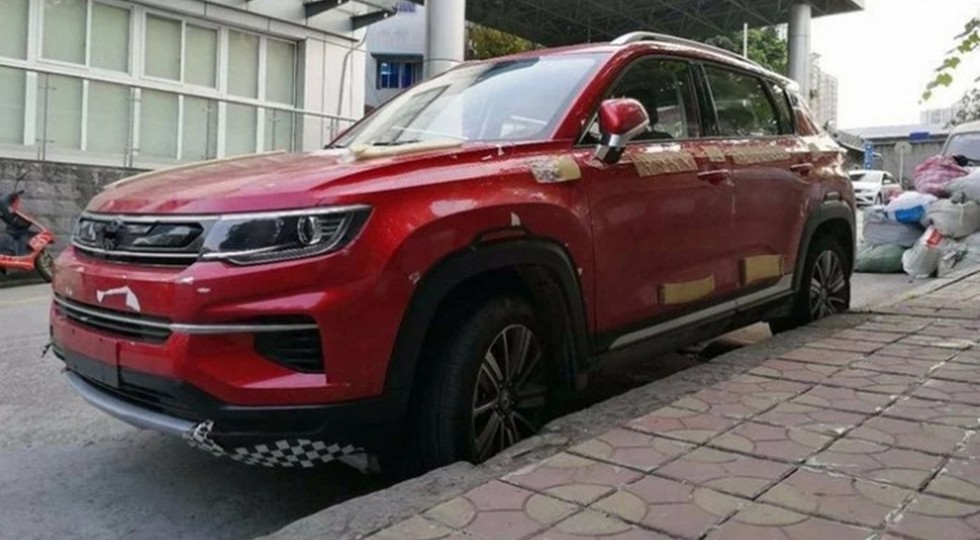 Новый Changan CS35 поймали на улице - «Changan»