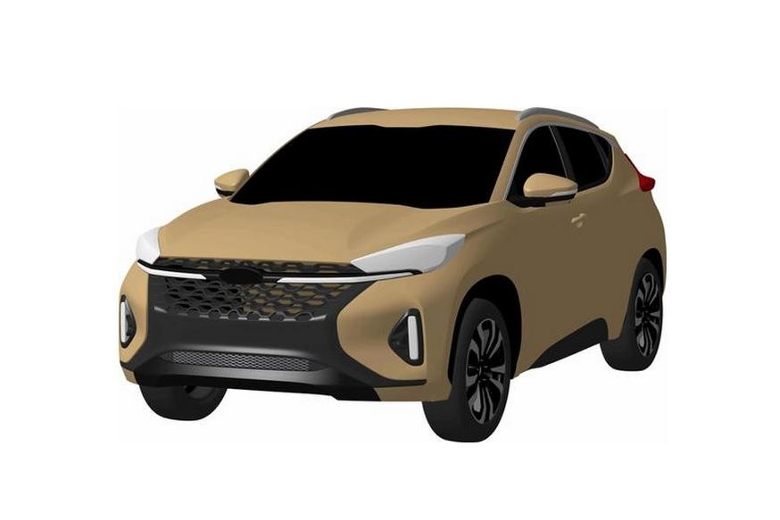 Новый паркетник Chery перенял оформление у Mitsubishi Eclipse Cross - «Chery»