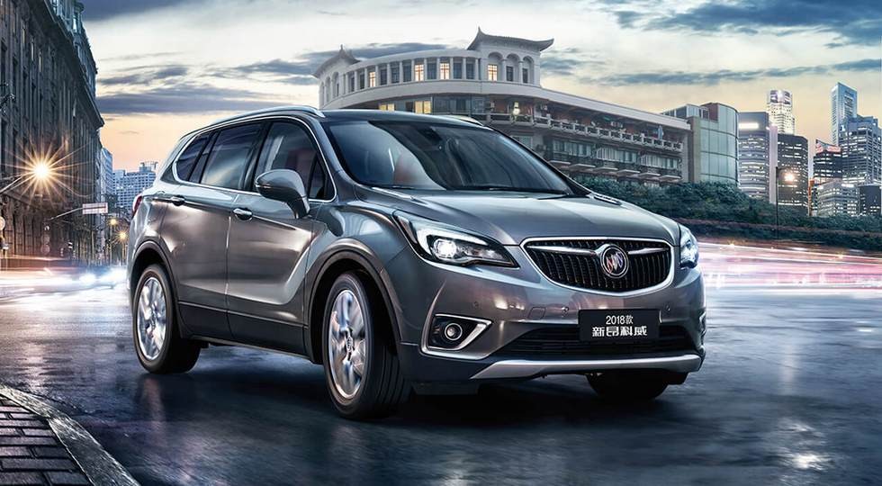 Обновлённый Buick Envision добрался до дилеров - «Buick»