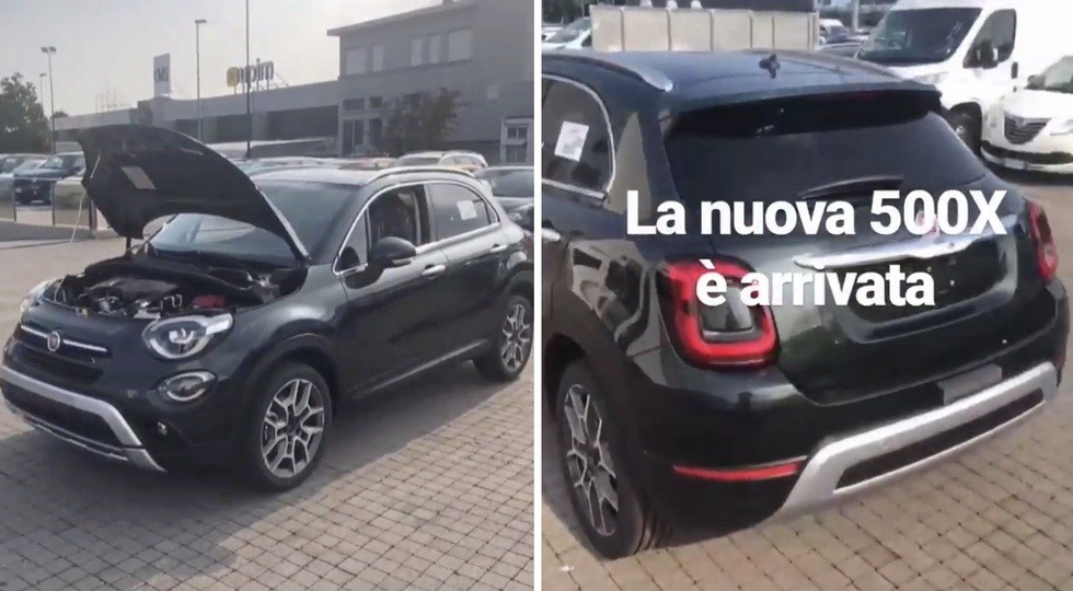 Обновлённый «паркетник» Fiat 500X рассекретили до официальной премьеры - «Fiat»