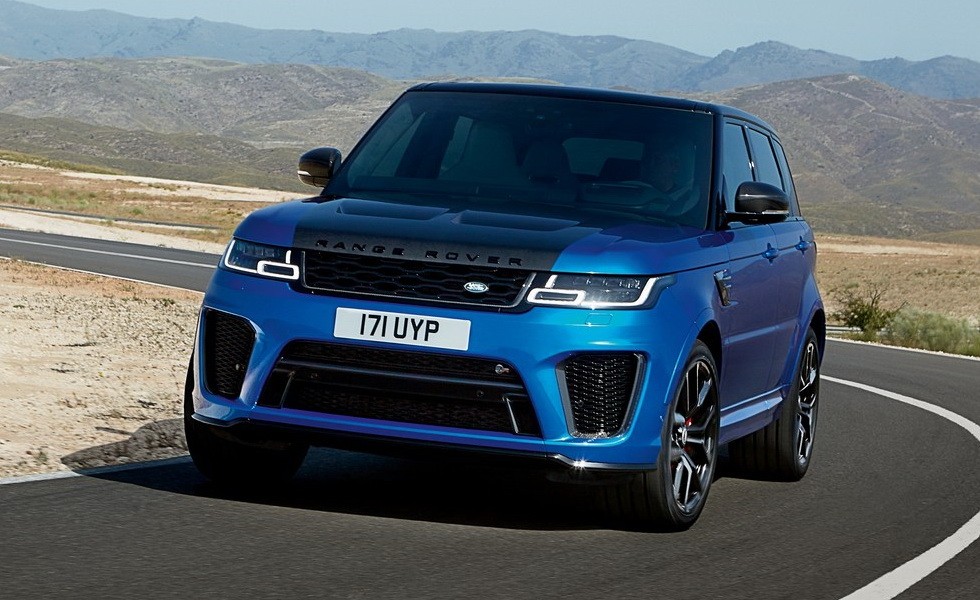 Обновленный Range Rover Sport SVR показали в Сети - «Land Rover»