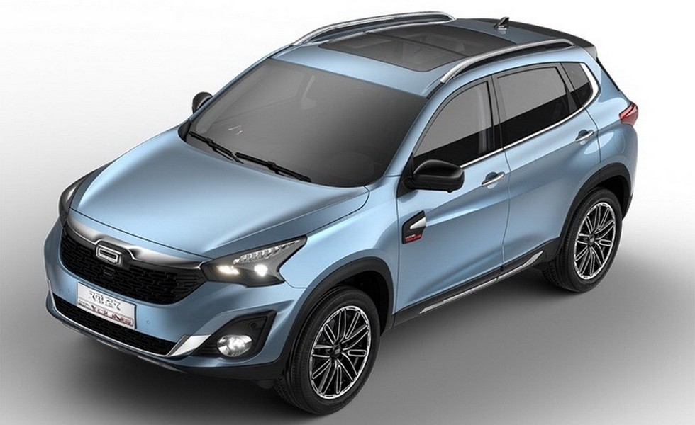 Опубликованы официальные изображения нового кроссовера Qoros - «Chery»