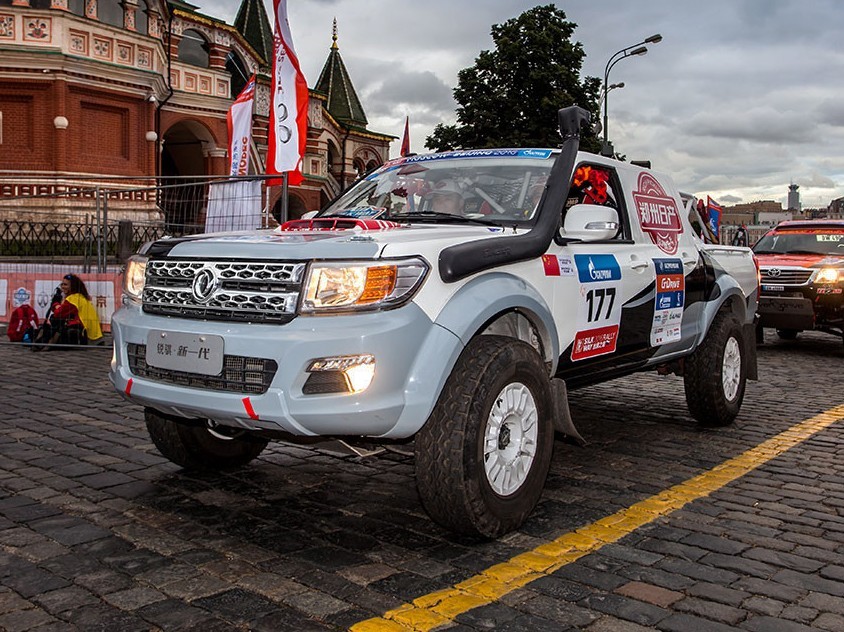 Пикапы Dongfeng могут появиться в России после участия в ралли "Шёлковый путь" - «Dongfeng»