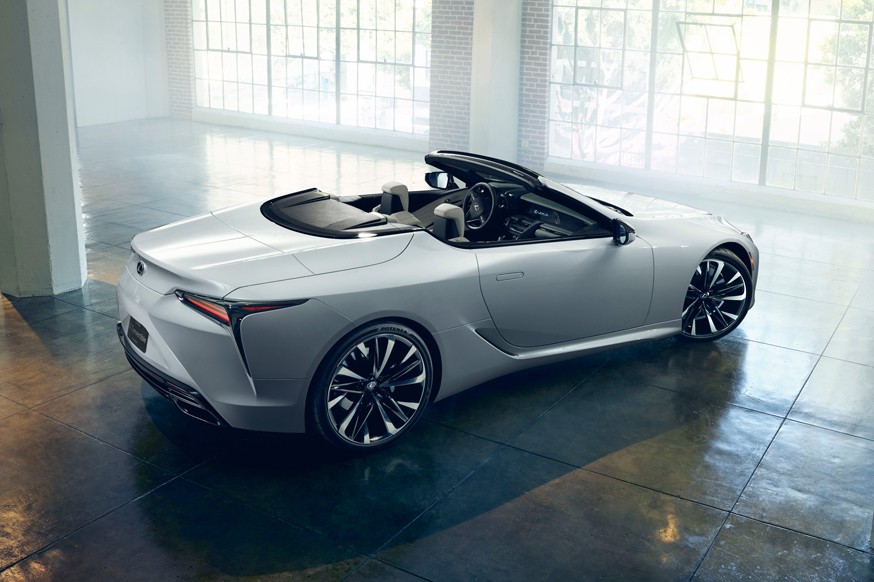 Под открытым небом: кабриолет Lexus LC будет теснее, чем купе - «Lexus»