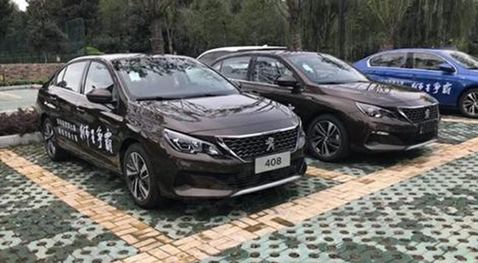 Посвежевший седан Peugeot 408 снова засветился на фото - «Peugeot»