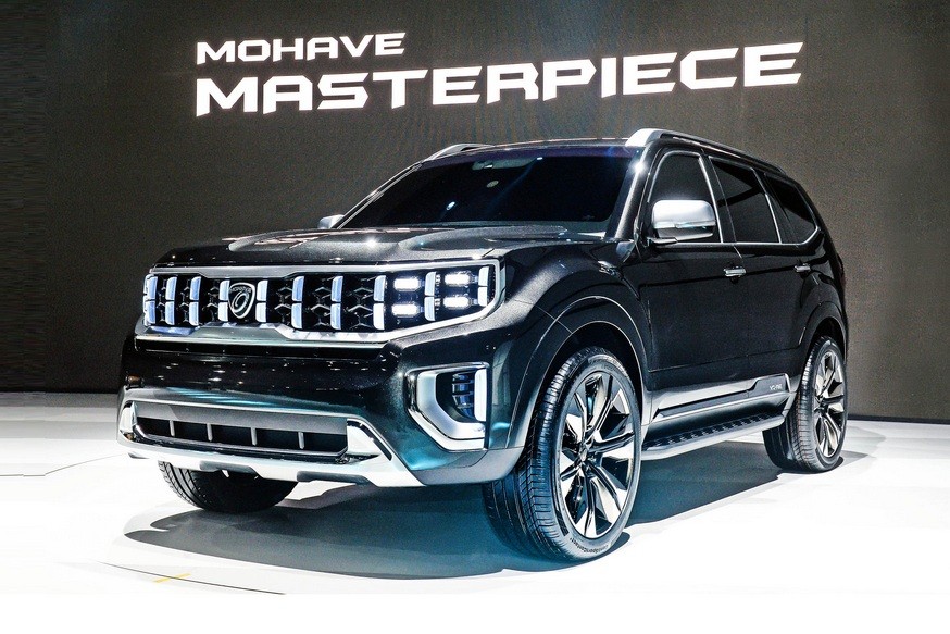 Рамный Kia Mohave не собирается на покой: ещё брутальнее, всё так же с дизелем V6 - «Kia»