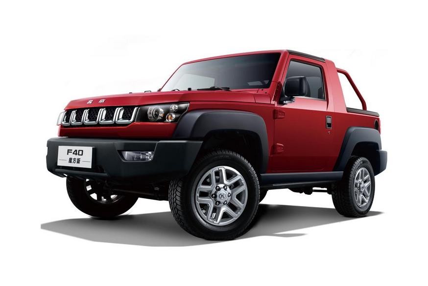 Рамный пикап из Китая: формат Jeep Wrangler, мотор от Saab и имя, как у Ferrari - «BAIC»