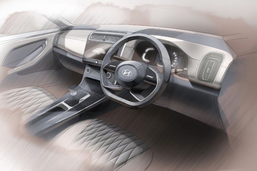 Растянувшаяся премьера другой новой Hyundai Creta: теперь официальные картинки салона - «Hyundai»