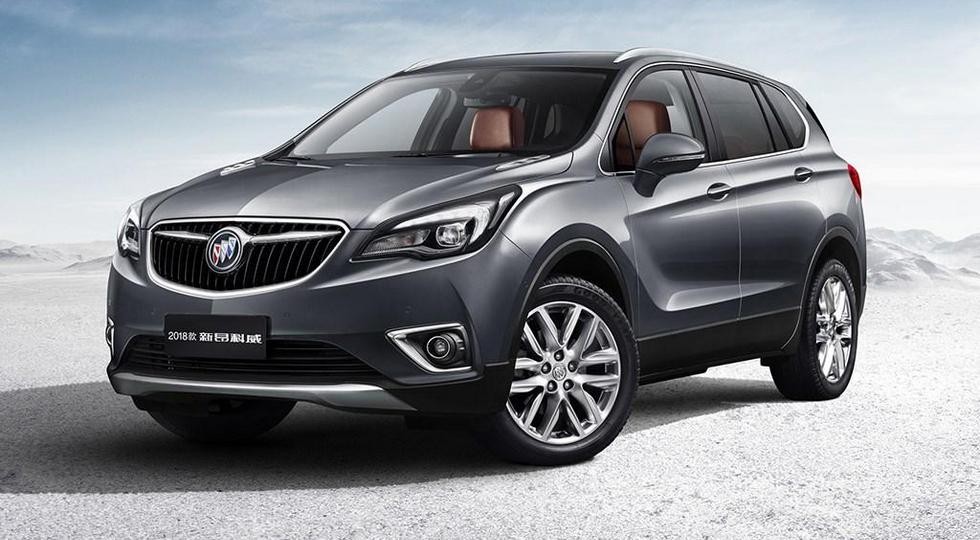 Рестайлинговый Buick Envision: новые изображения - «Buick»