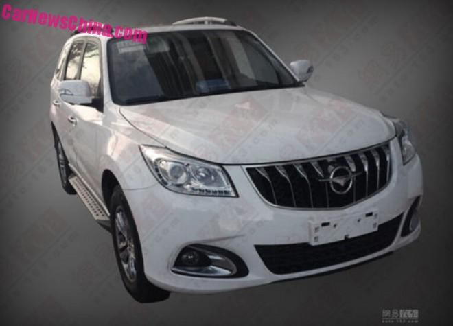 Рестайлинговый кроссовер Haima S7 попал в объективы фотокамер - «Haima»