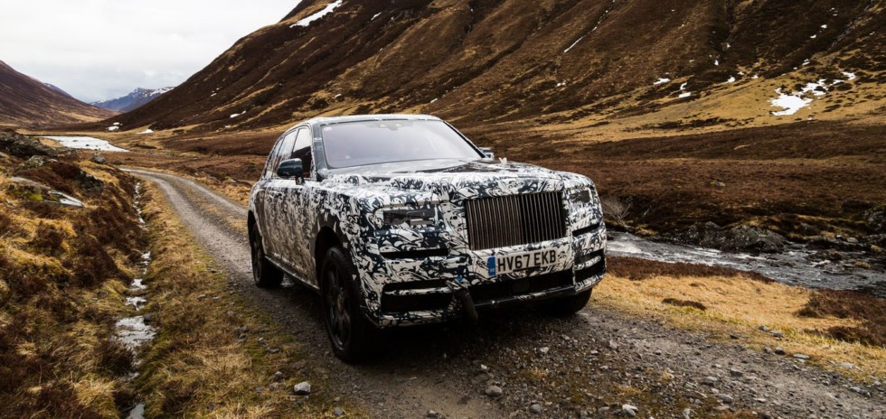 Rolls-Royce показал кусочек интерьера Cullinan - «Rolls-Royce»