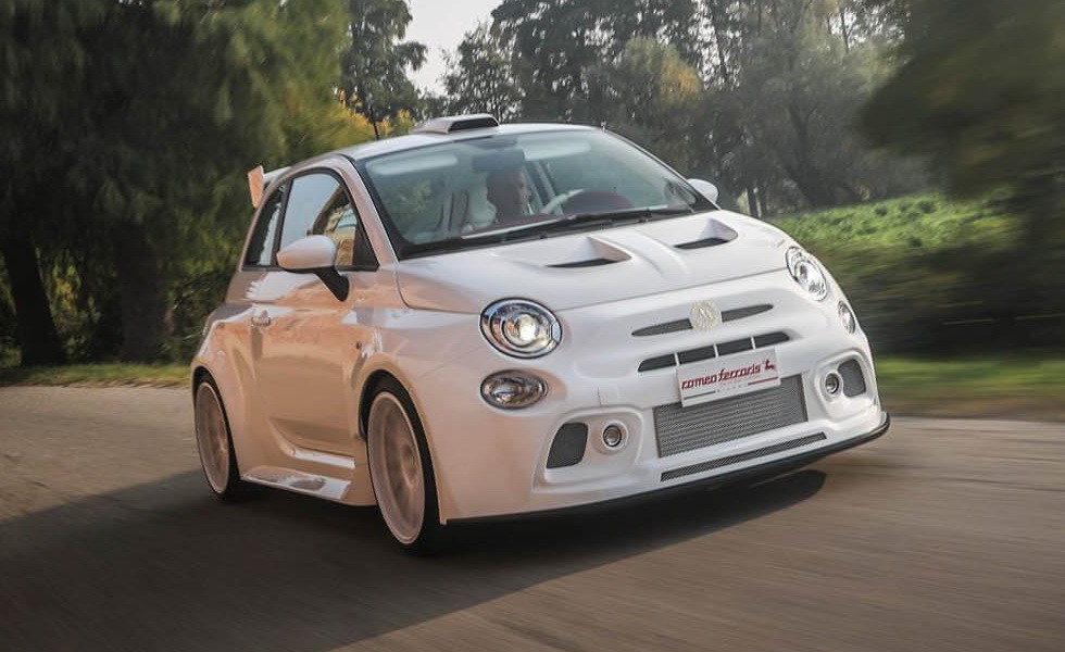 Romeo Ferraris представил 248-сильную спецверсию Fiat 500 Cinquone Qatar - «Fiat»