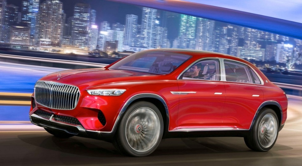 Роскошный внедорожный седан Mercedes-Maybach: золото и чайник в салоне - «Mercedes-Maybach»