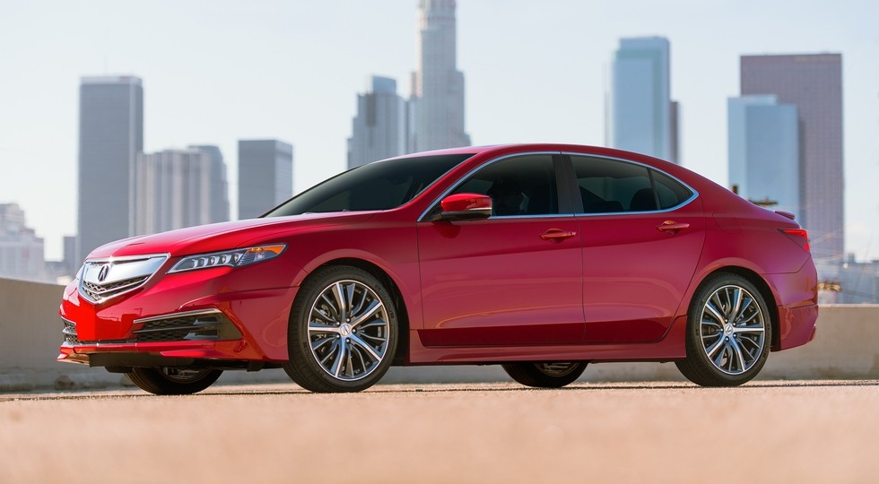 Седан Acura TLX стал выглядеть ещё спортивнее - «Acura»