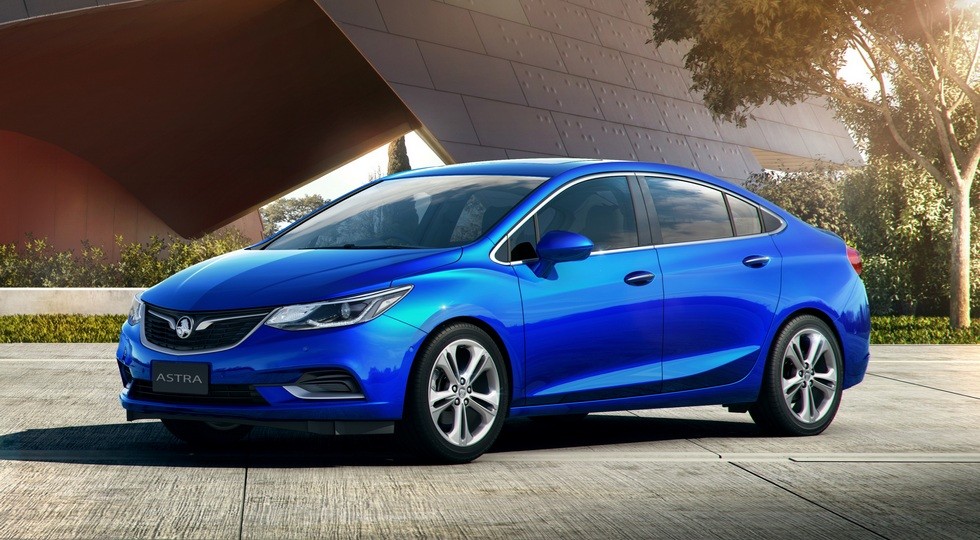 Седан Chevrolet Cruze нового поколения превратили в Astra - «Holden»