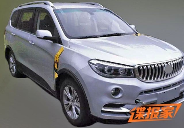 Семиместный кроссовер Brilliance-Shineray SWM X5 засветился на фото - «Brilliance»