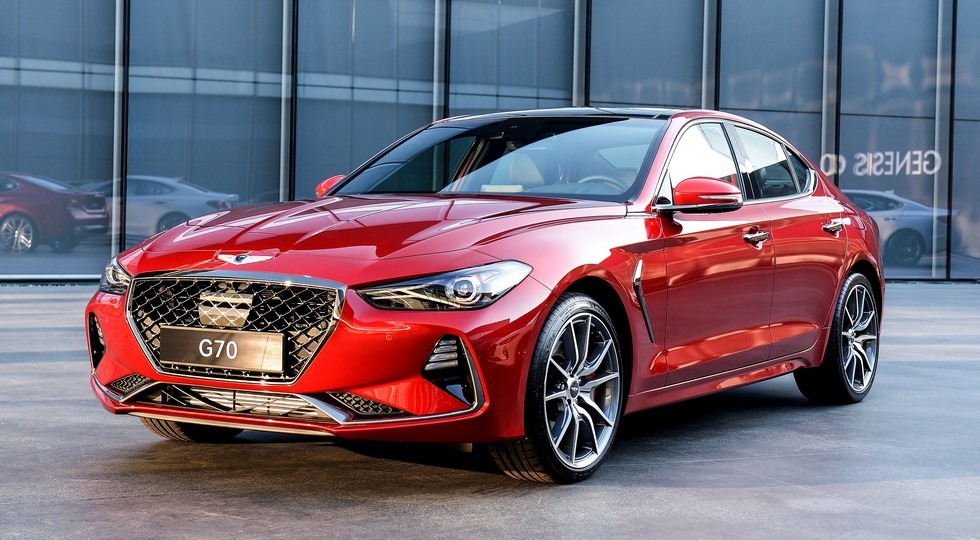Стало известно, когда до России доберется новый седан Genesis G70 - «Genesis»