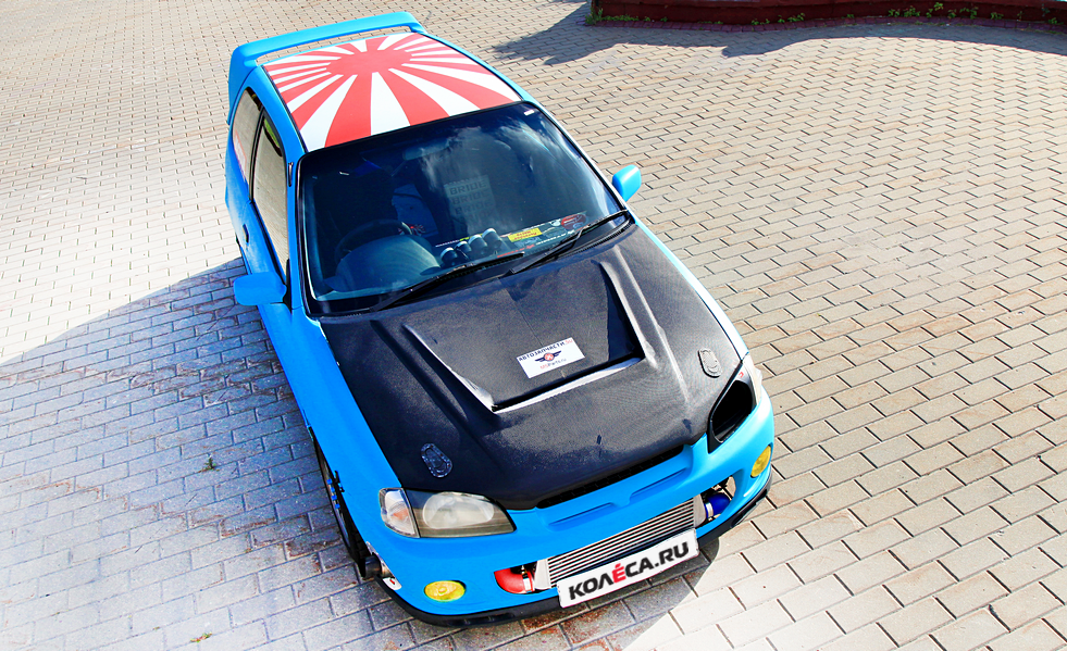 Тюнинг Toyota Starlet Glanza V: малыш, который любит бить старших - «Тюнинг»