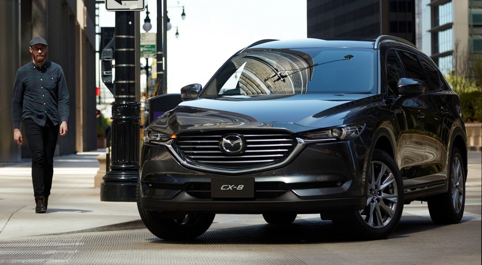 Трёхрядный кроссовер Mazda CX-8 обновили через год после премьеры: расширена моторная гамма - «Mazda»