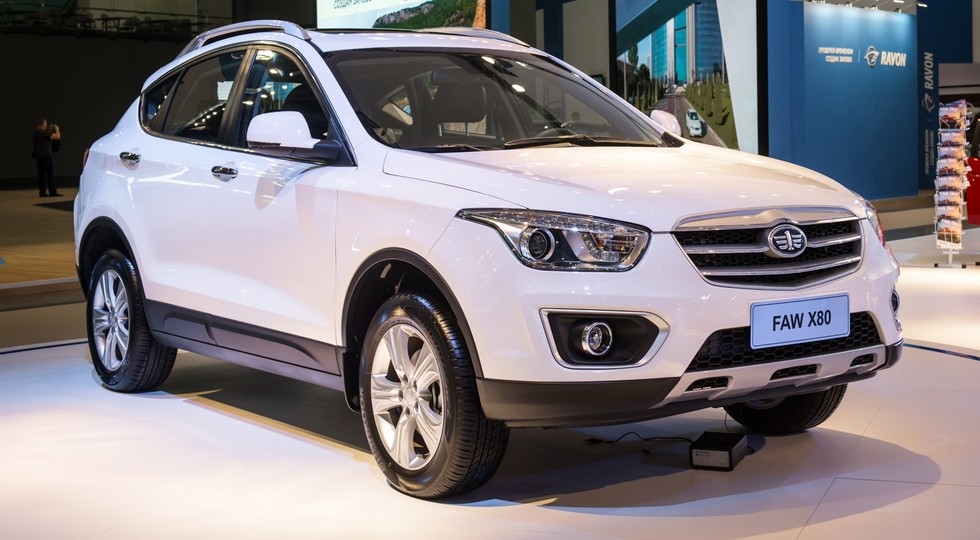 В России началось производство кроссовера FAW Besturn X80 - «FAW»