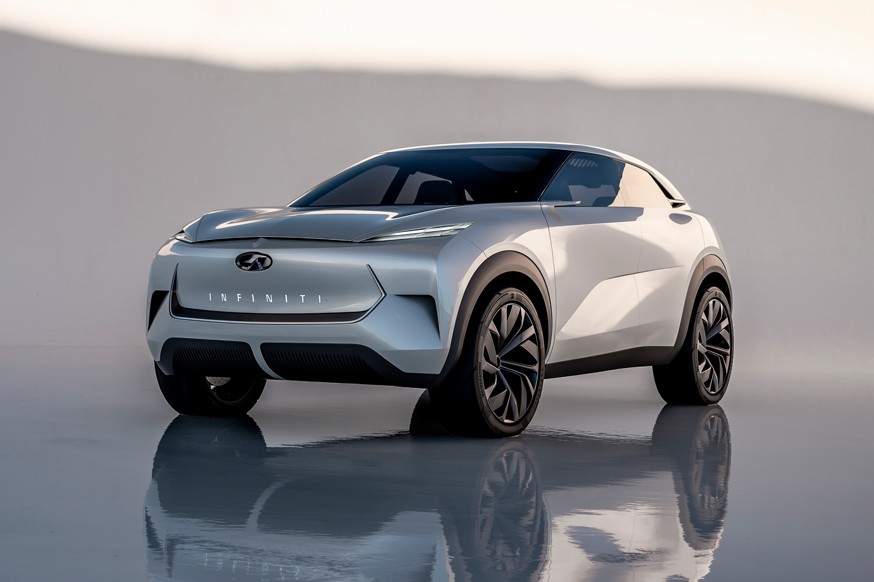 Вытолкнули: новый «паркетник» Infiniti не смог самостоятельно выбраться к публике - «Infiniti»