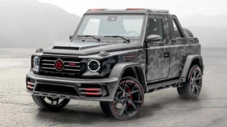 Ателье Mansory сделала из Mercedes-AMG G63 роскошный пикап - «Новостной Автоблогер»