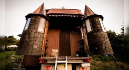 Автодом, похожий на средневековый замок - «Новостной Автоблогер»
