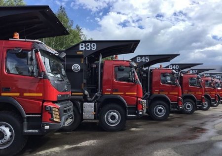 Автопарк Красноярского цементного завода пополнился новым самосвалом Volvo - «Новостной Автоблогер»