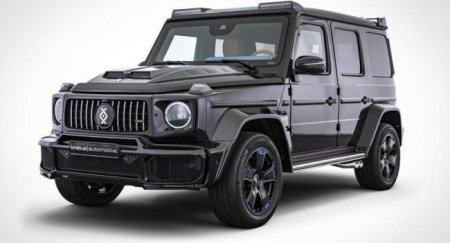 Бронированный Mercedes G-Class от Brabus показали на фото - «Новостной Автоблогер»