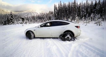 Хозяин превратил Tesla Model 3 в снегоход и остался без гарантии - «Новостной Автоблогер»
