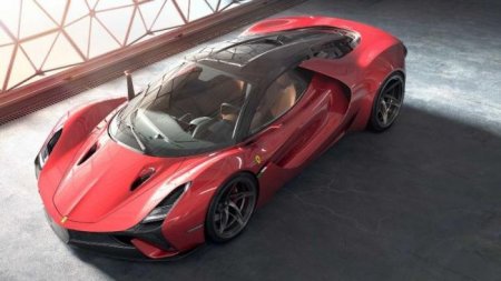 Итальянский дизайнер разработал экстерьер нового гиперкара Ferrari Stallone - «Новостной Автоблогер»