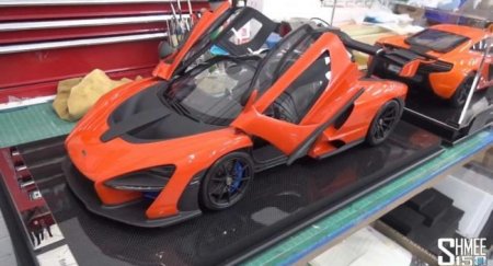 Компания Amalgam представила миникопию суперкара McLaren Senna - «Новостной Автоблогер»