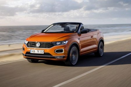 Компания Volkswagen начинает продажи кроссовера-кабриолета T-Roc - «Новостной Автоблогер»